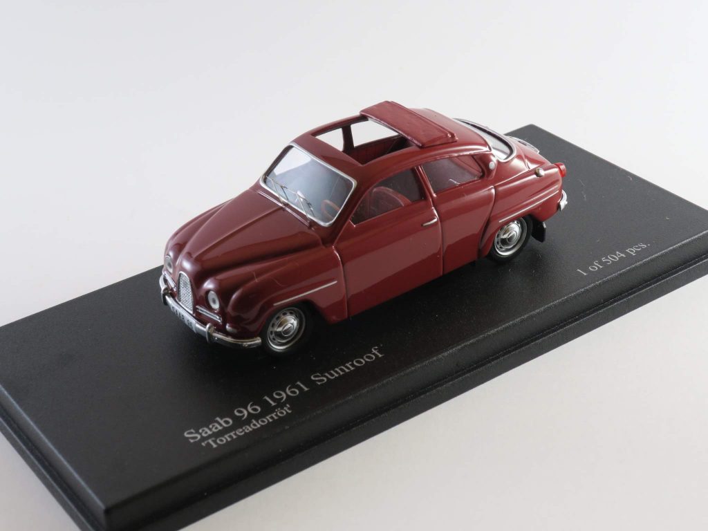 Saab 96 sunroof two-stroke 1963 – The Nordic Collection (Troféu)