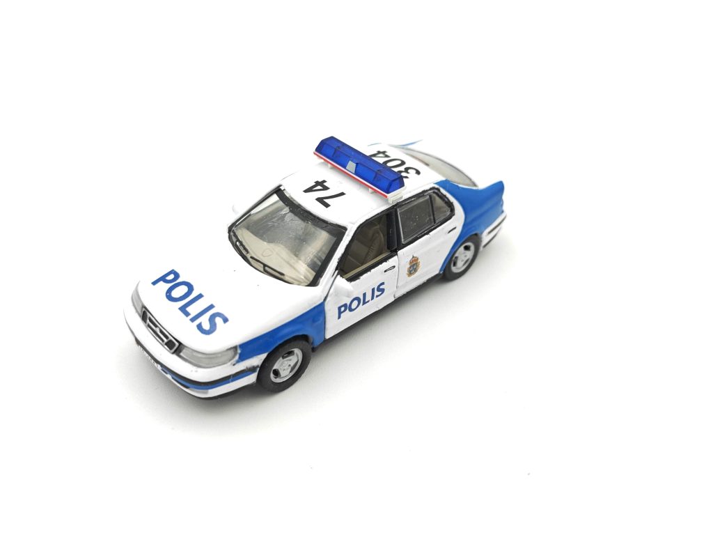 Saab 9-5 sedan Polis Sweden – Lidhult